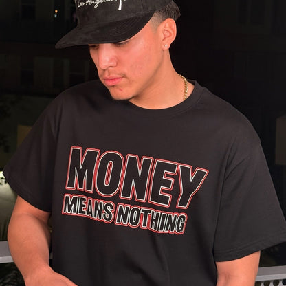 Money Means Nothing Flames Genesis Shirt